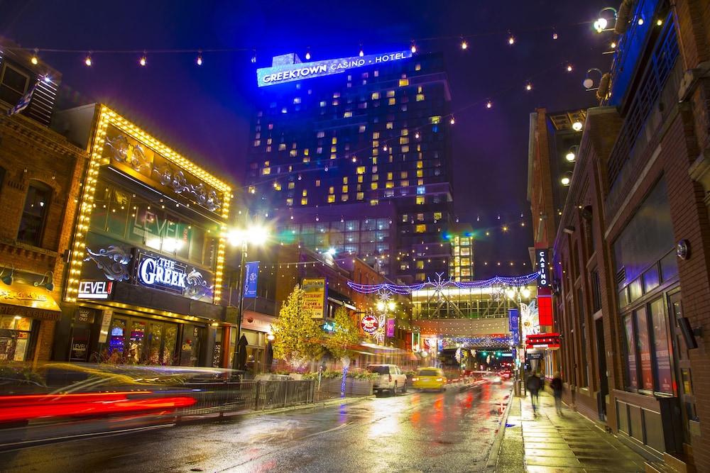 Hollywood Casino At Greektown Hotel Detroit Exterior foto